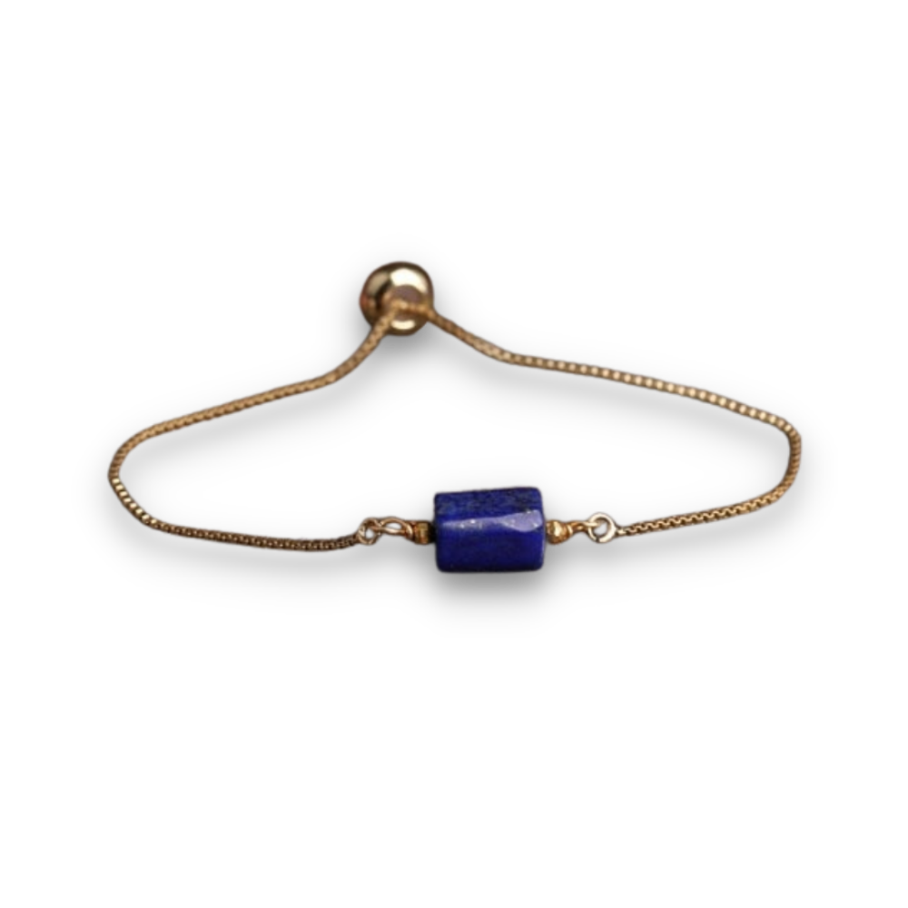 Bracelet en Lapis Lazuli "Santé & Harmonie"