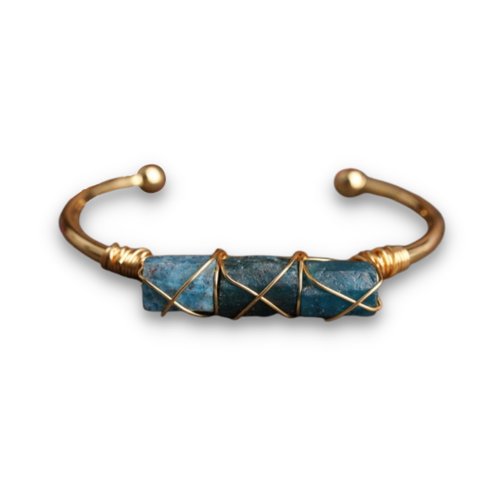 Bracelet en Cyanite "Harmonie & Connaissance de soi"