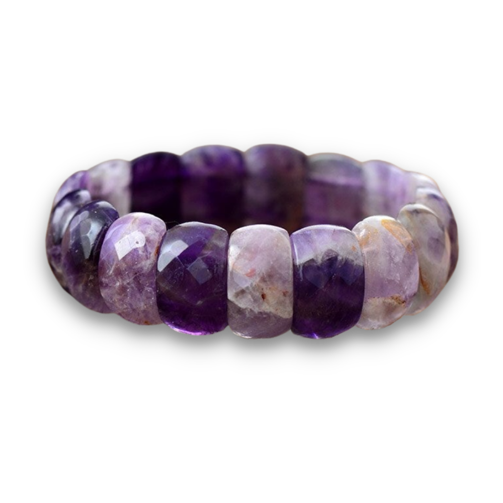 Bracelet en Améthyste "Force & Sagesse"