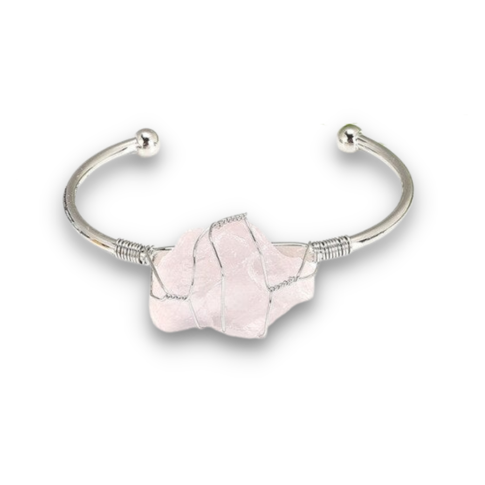 Bracelet Guérison en Quartz rose "Amour & Confiance en soi"
