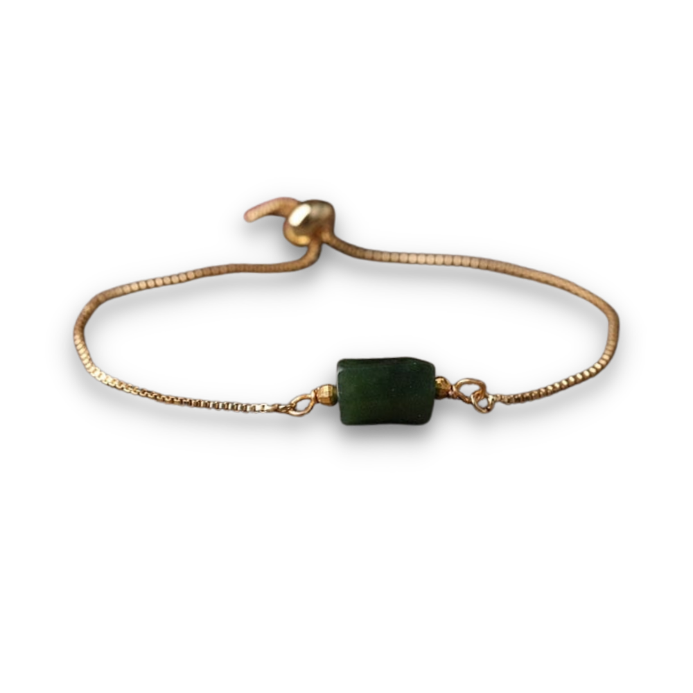 Bracelet en Jade "Tempérance & Tolérance"