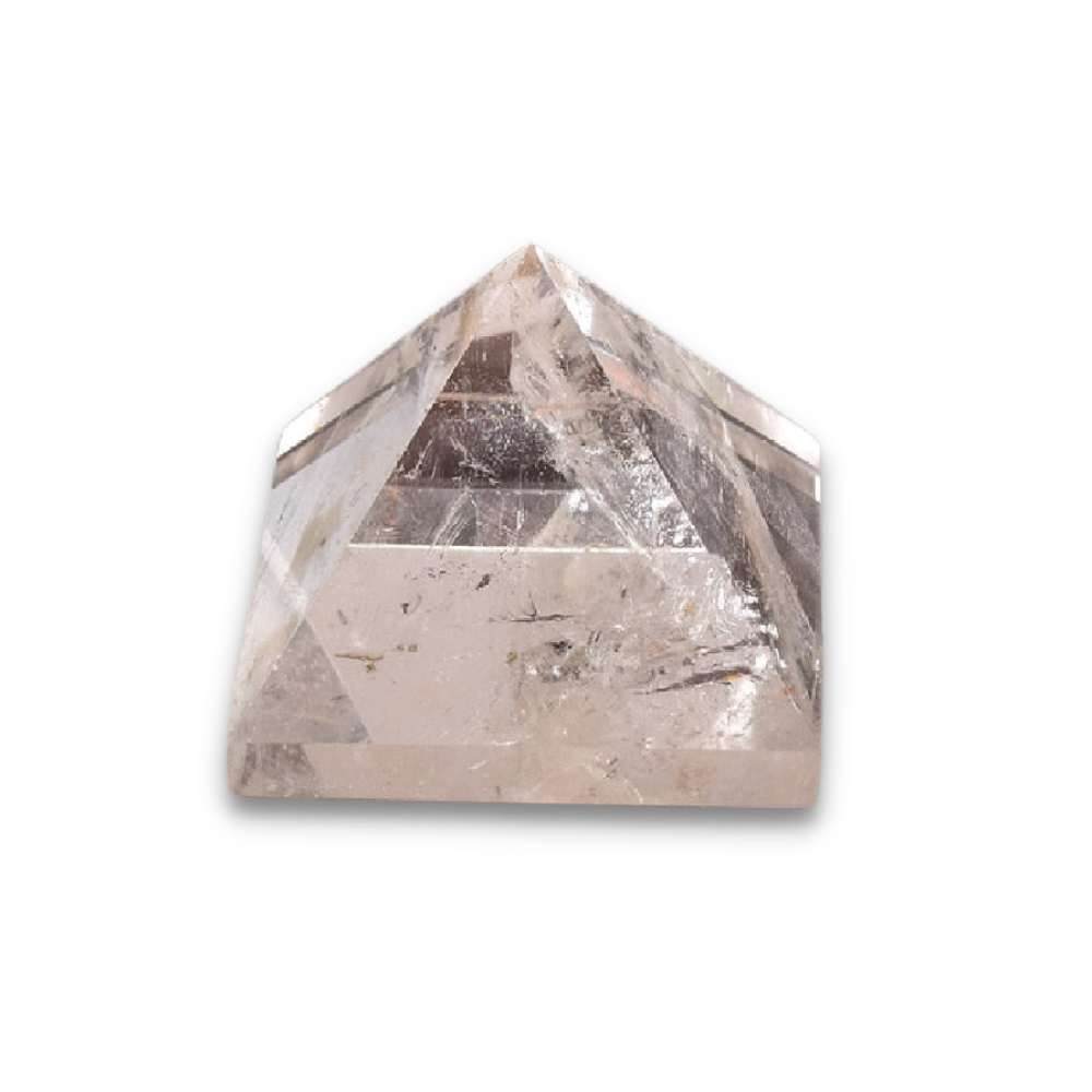 Pyramide Guérison en Quartz "Clairvoyance & Sagesse"