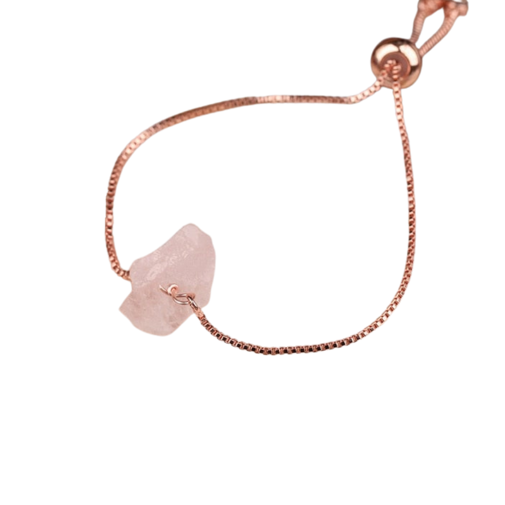Bracelet en Quartz rose "Amour & Confiance en soi"