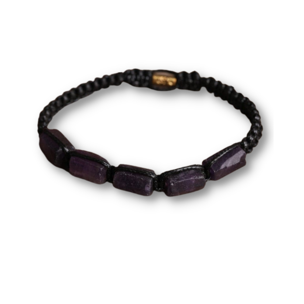 Bracelet Shamballa en Quartz "Clairvoyance & Sagesse"