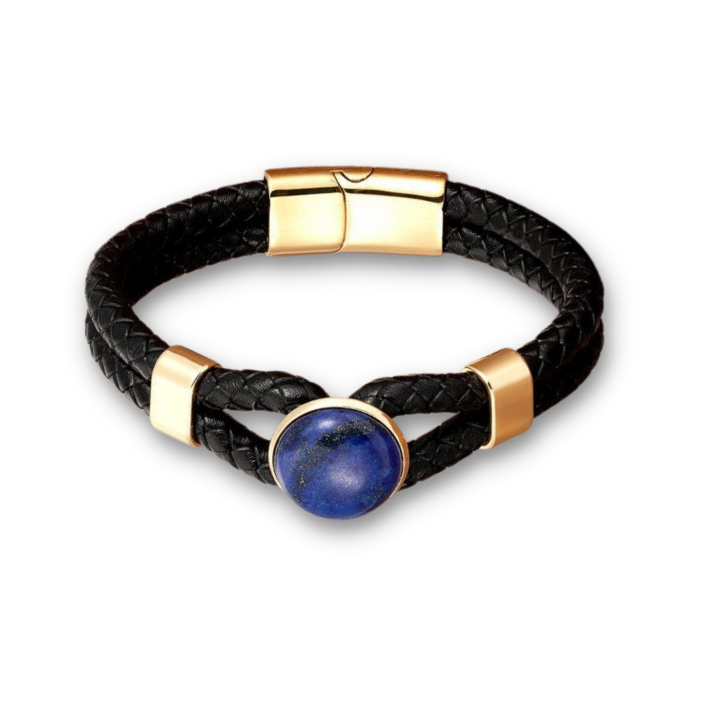 Bracelet en Lapis Lazuli "Santé & Harmonie"