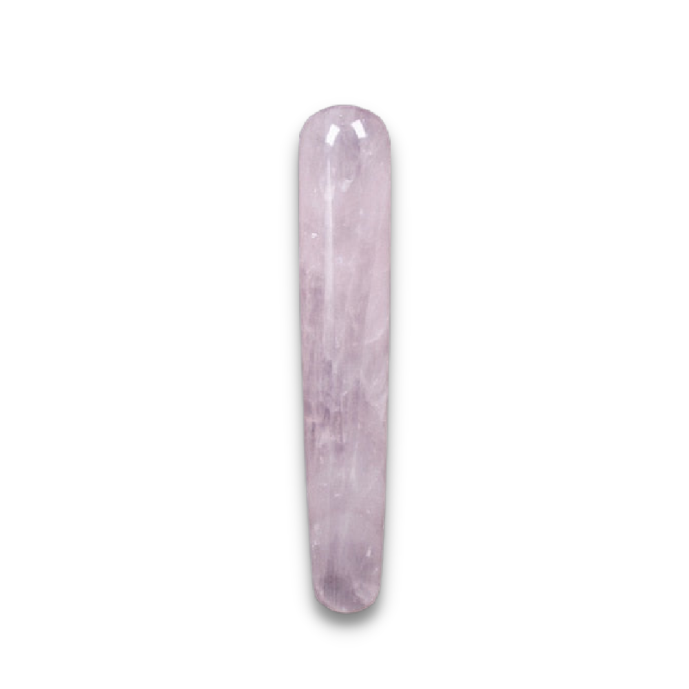 Baguette Reiki en Quartz rose "Amour & Confiance en soi"