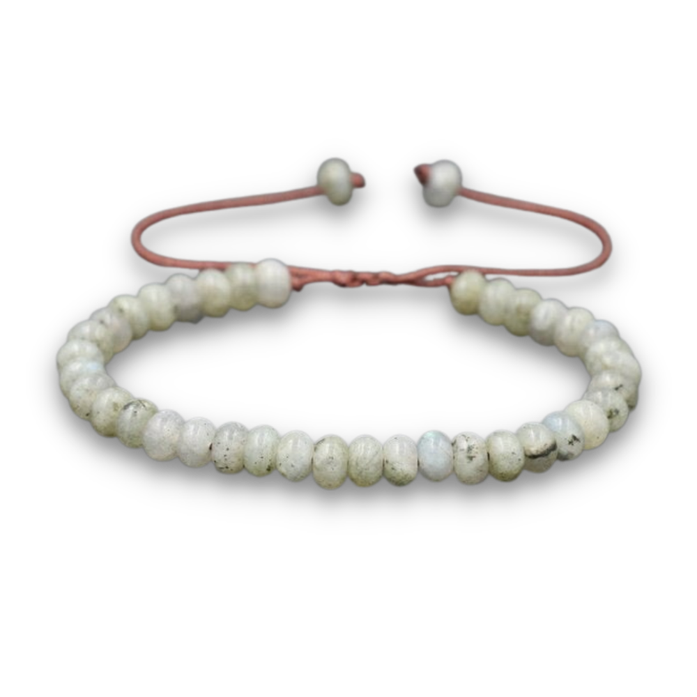 Bracelet en Pierre de lune "Fécondité & Tendresse" - Ajustable