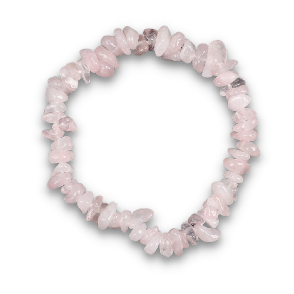 Bracelet Baroque en Quartz rose "Amour & Confiance en soi"