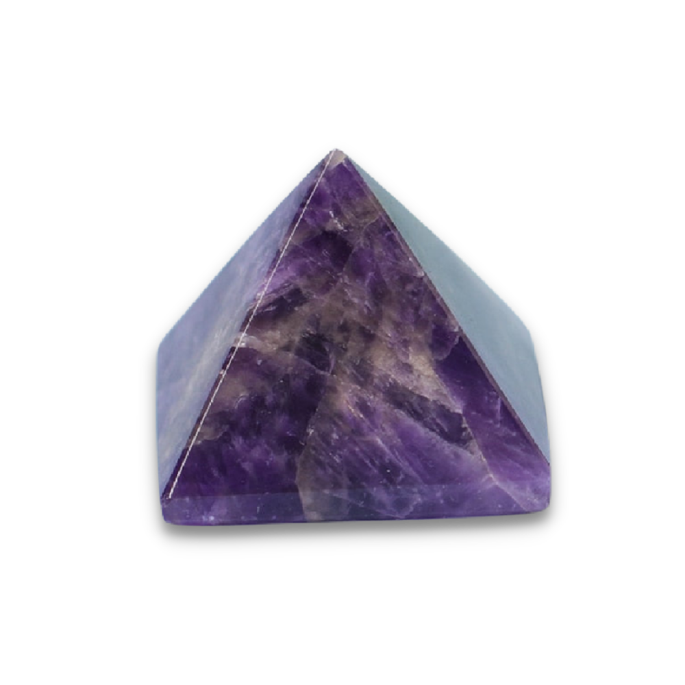 Pyramide Guérison en Améthyste "Force & Sagesse"