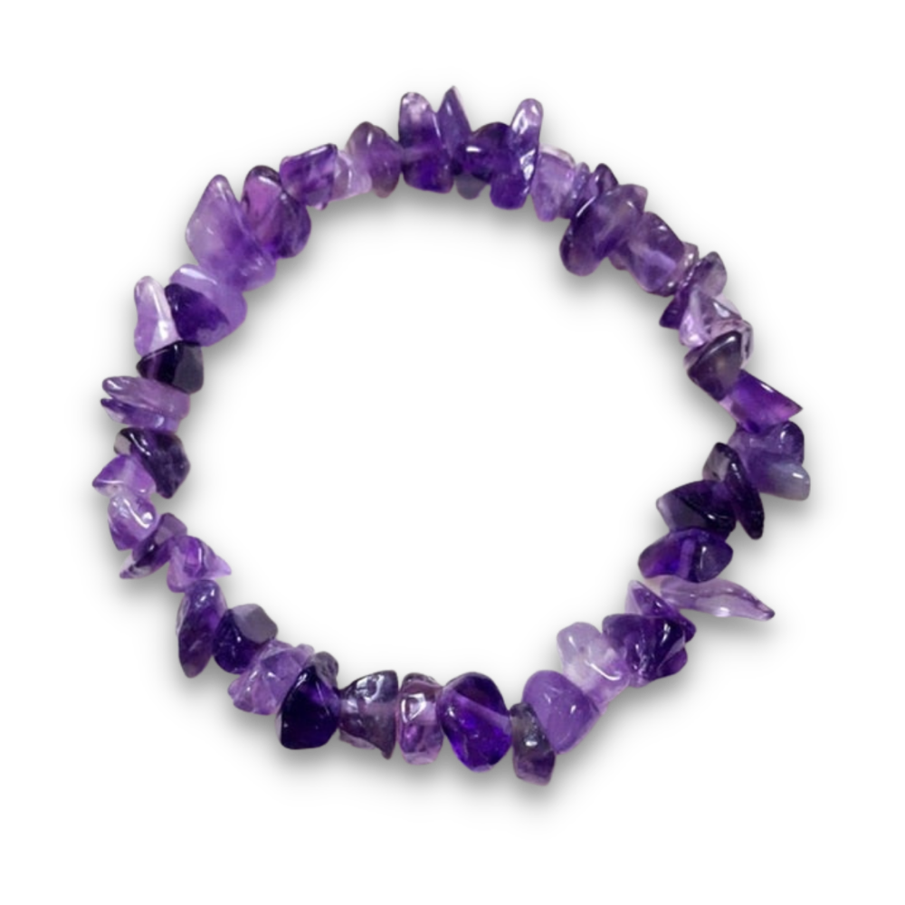 Bracelet Baroque en Améthyste "Force & Sagesse"