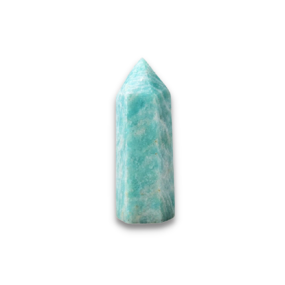 Obélisque Guérison en Amazonite "Paix & Courage"