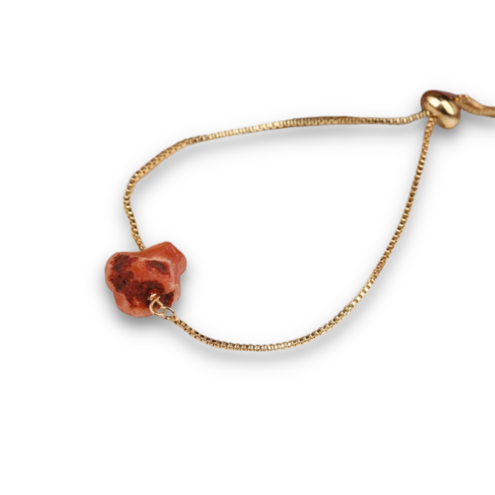 Bracelet en Agate "Ancrage & Equilibre"