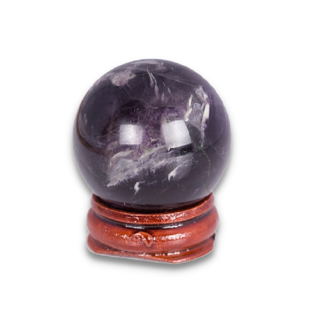 Boule Guérison en Fluorite "Stabilité & Clairvoyance"
