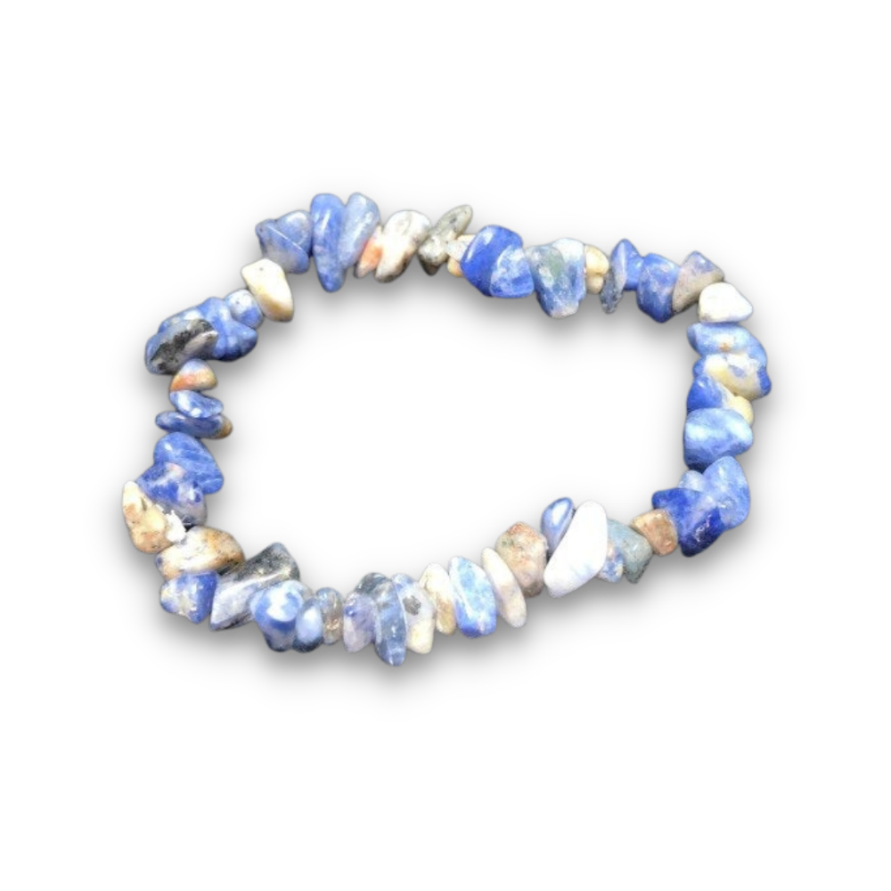 Bracelet Baroque Guérison en Sodalite "Humilité & Courage"