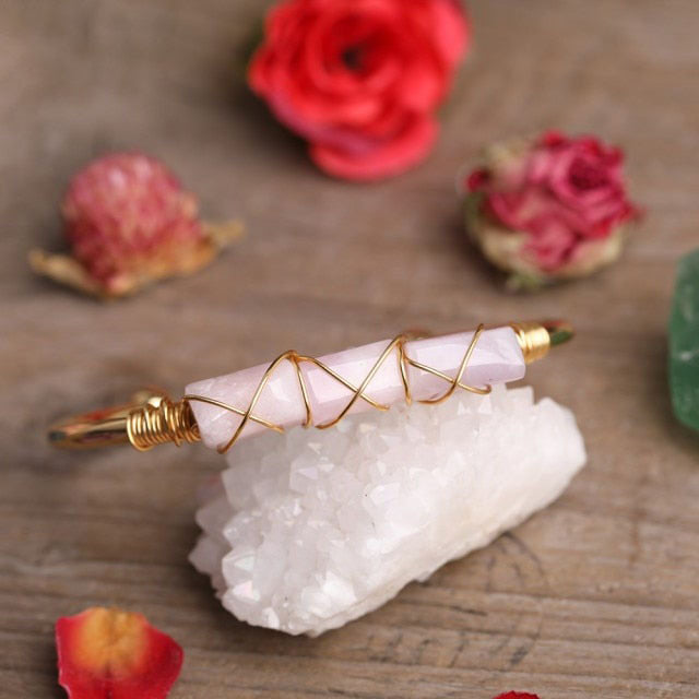 Bracelet en Kunzite "Relaxation & Concentration"