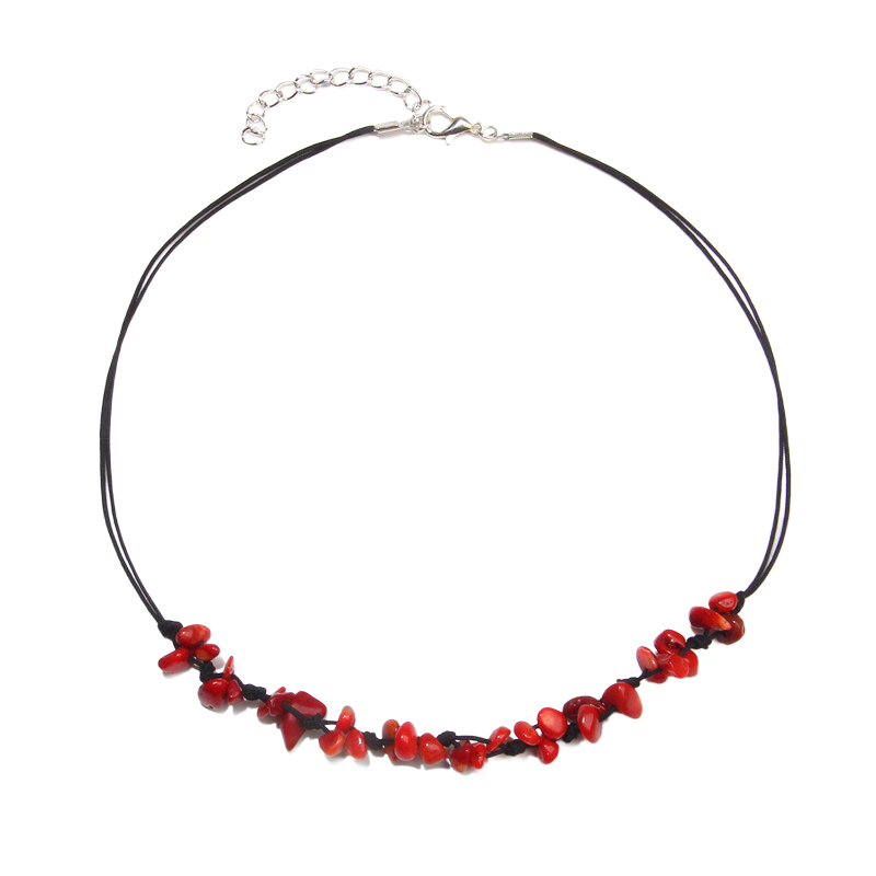 Collier en Corail "Inspiration & Confiance en soi"