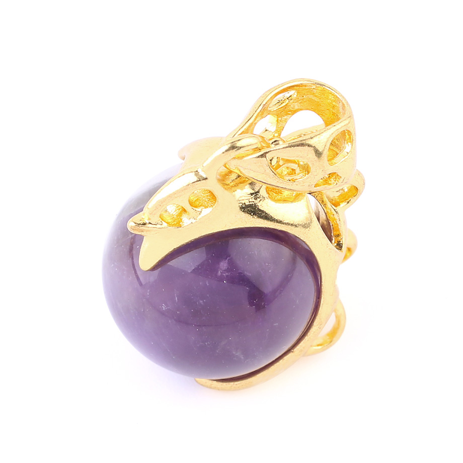 Pendentif Reiki en Améthyste "Force & Sagesse"