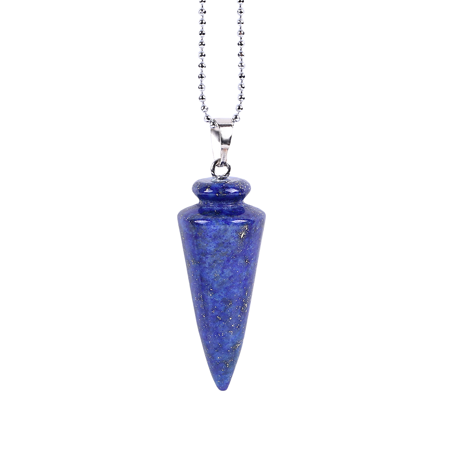 Chaîne et son Pendentif Reiki en Lapis-Lazuli "Santé & Harmonie"