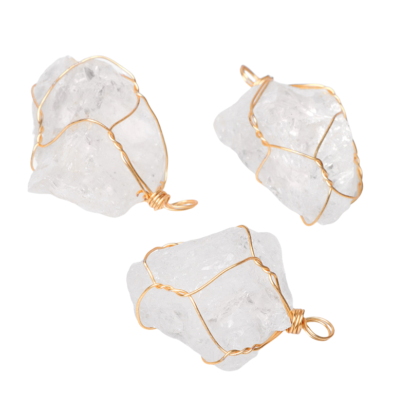 Pendentif en Quartz "Clairvoyance & Sagesse"