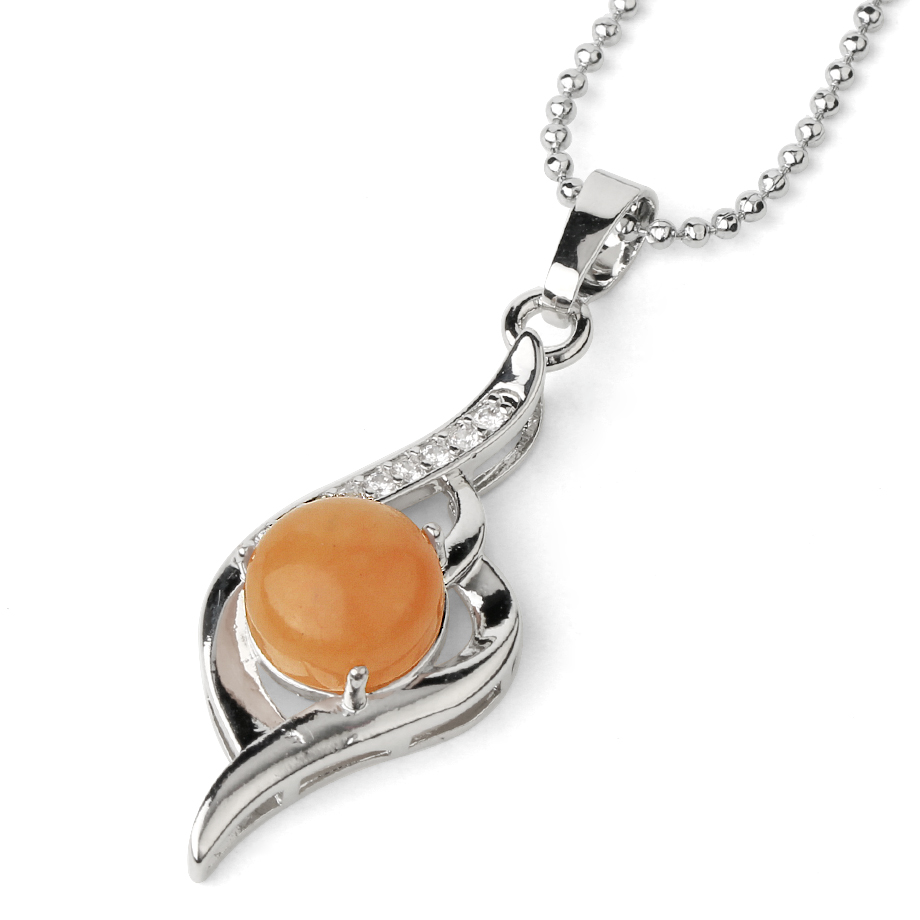 Chaîne et son Pendentif en Jade "Tempérance & Tolérance"