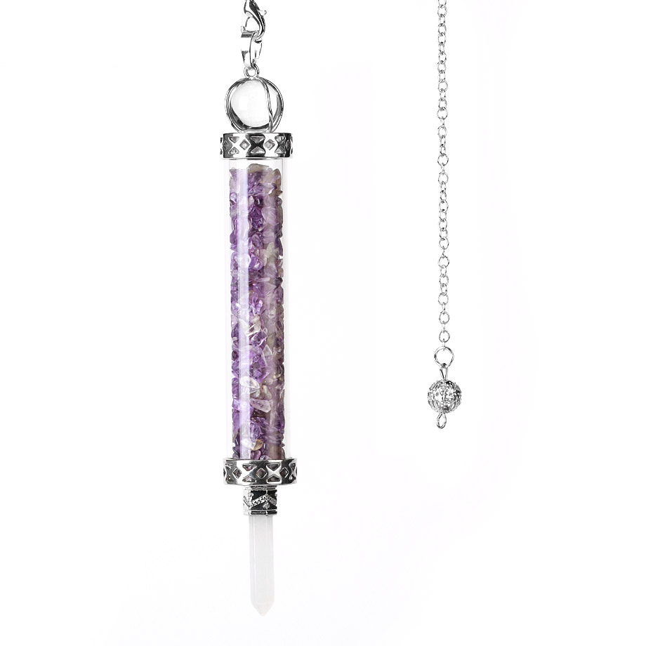 Pendule en Améthyste "Force & Sagesse"