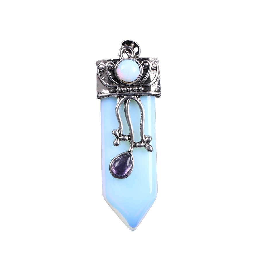 Pendentif Reiki en Opale "Créativité & Spontanéité"
