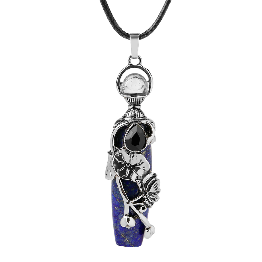 Cordon et son Pendentif Guérison en Lapis-Lazuli "Santé & Harmonie"