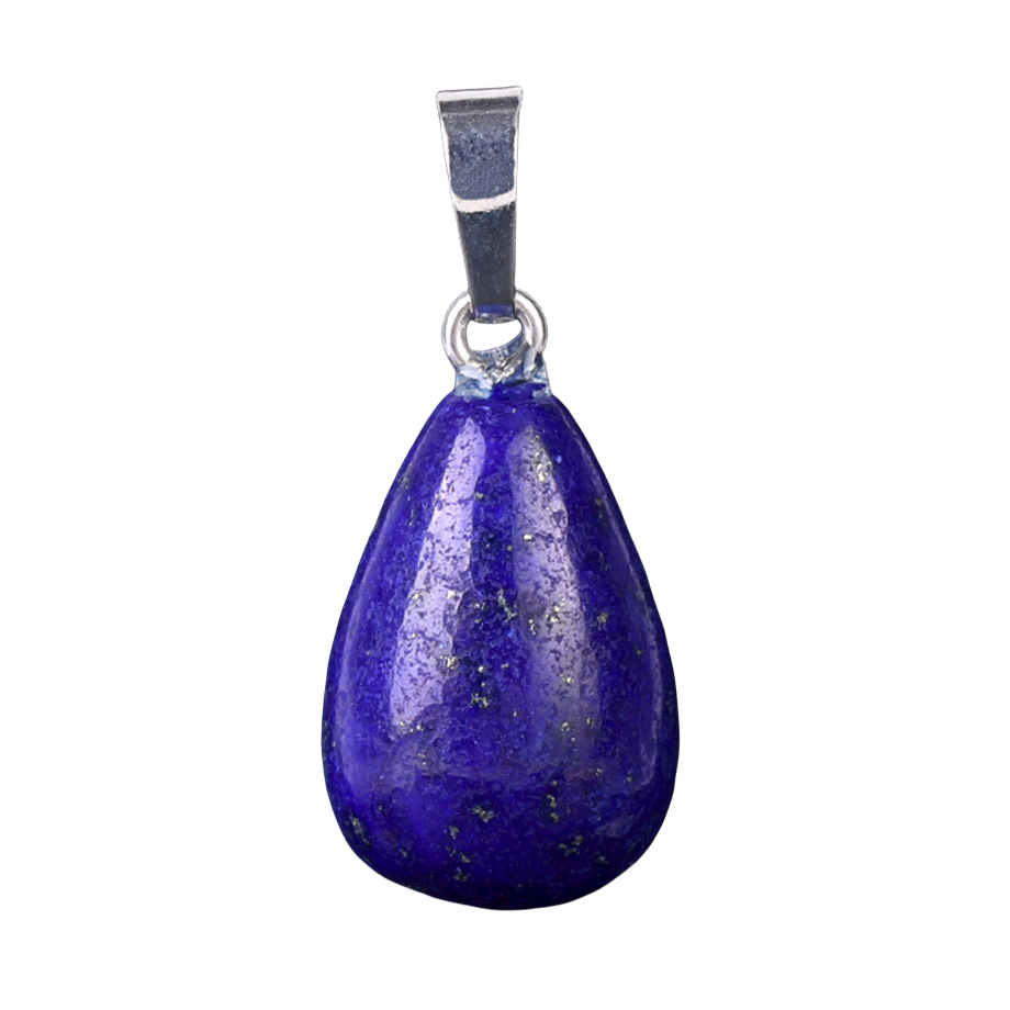 Pendentif en Lapis-Lazuli "Santé & Harmonie" - Goutte