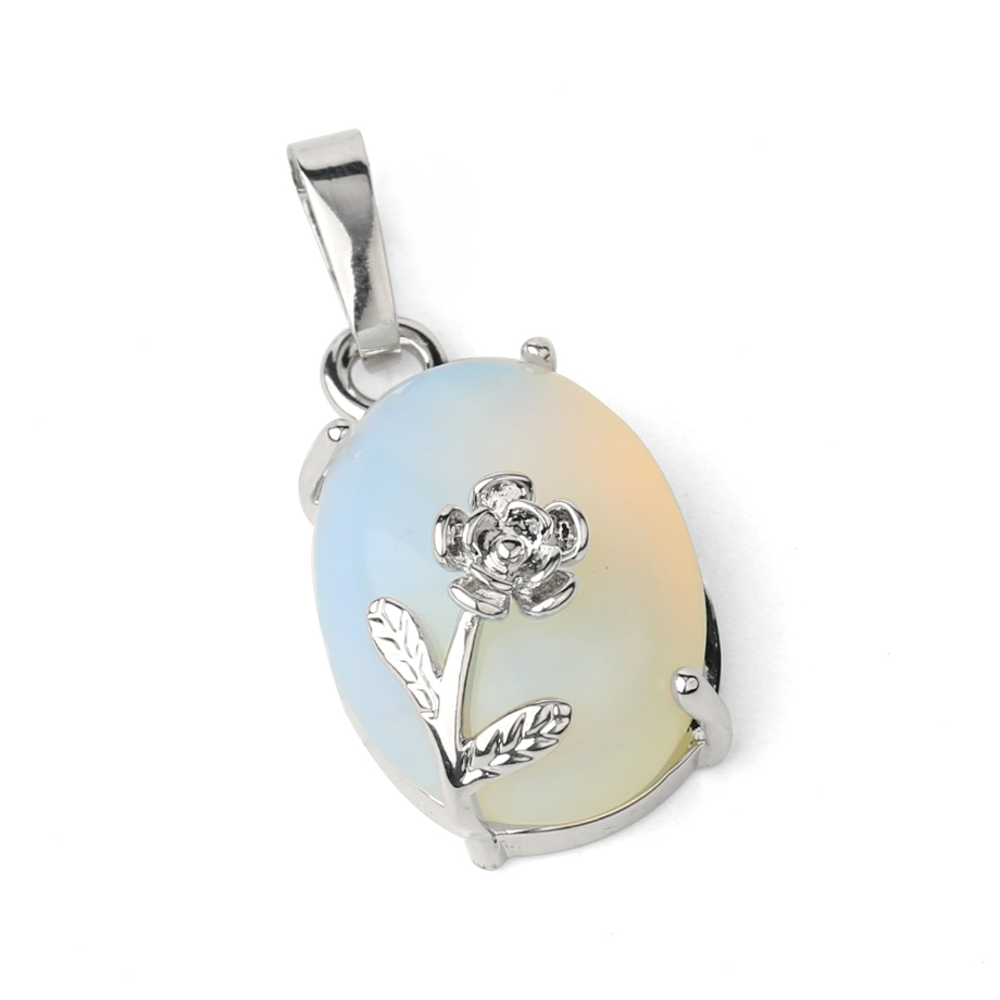 Pendentif en Opale "Créativité & Spontanéité" - Cabochon