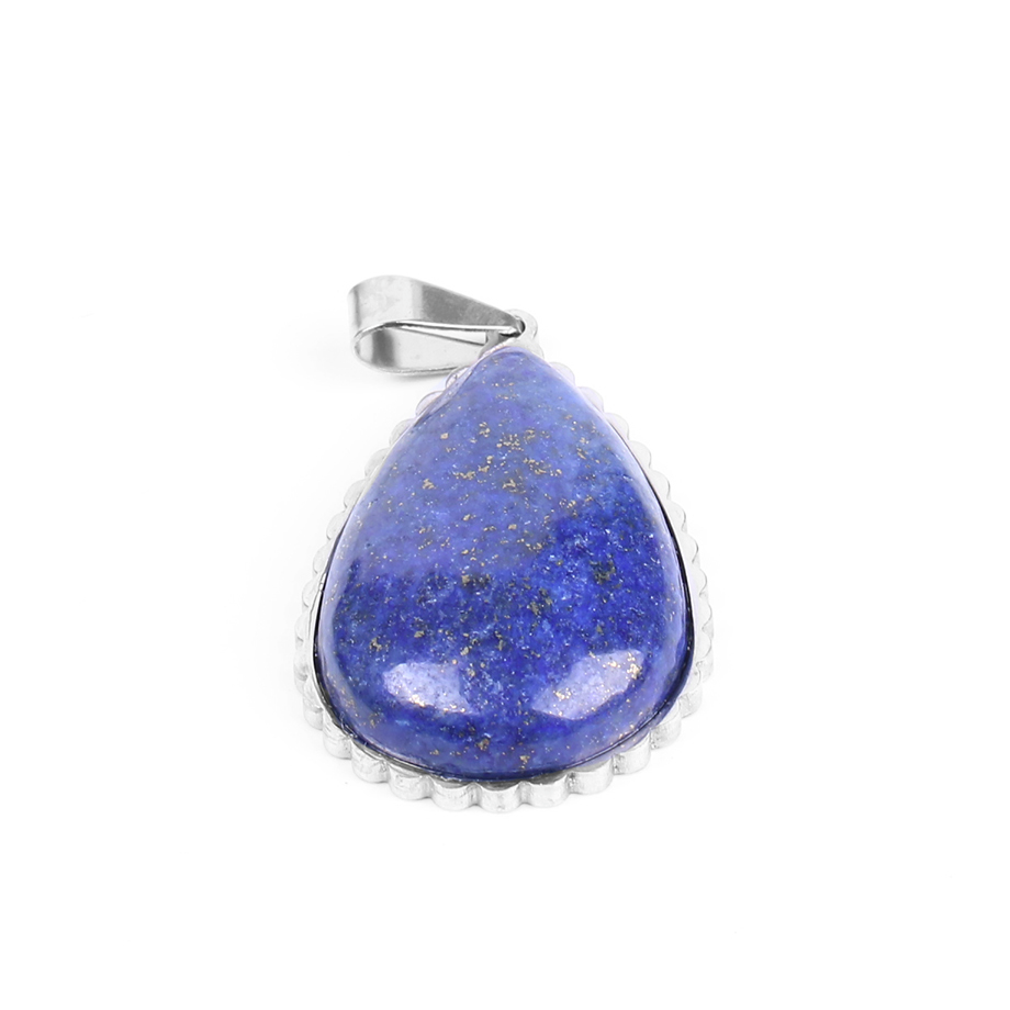 Pendentif en Lapis-Lazuli "Santé & Harmonie" - Goutte