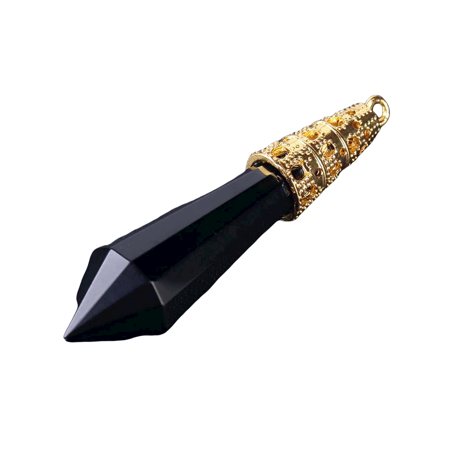 Pendentif en Onyx "Stabilité & Maîtrise de soi"