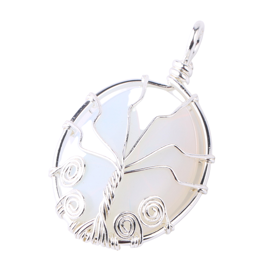 Pendentif Reiki en Opale "Créativité & Spontanéité"
