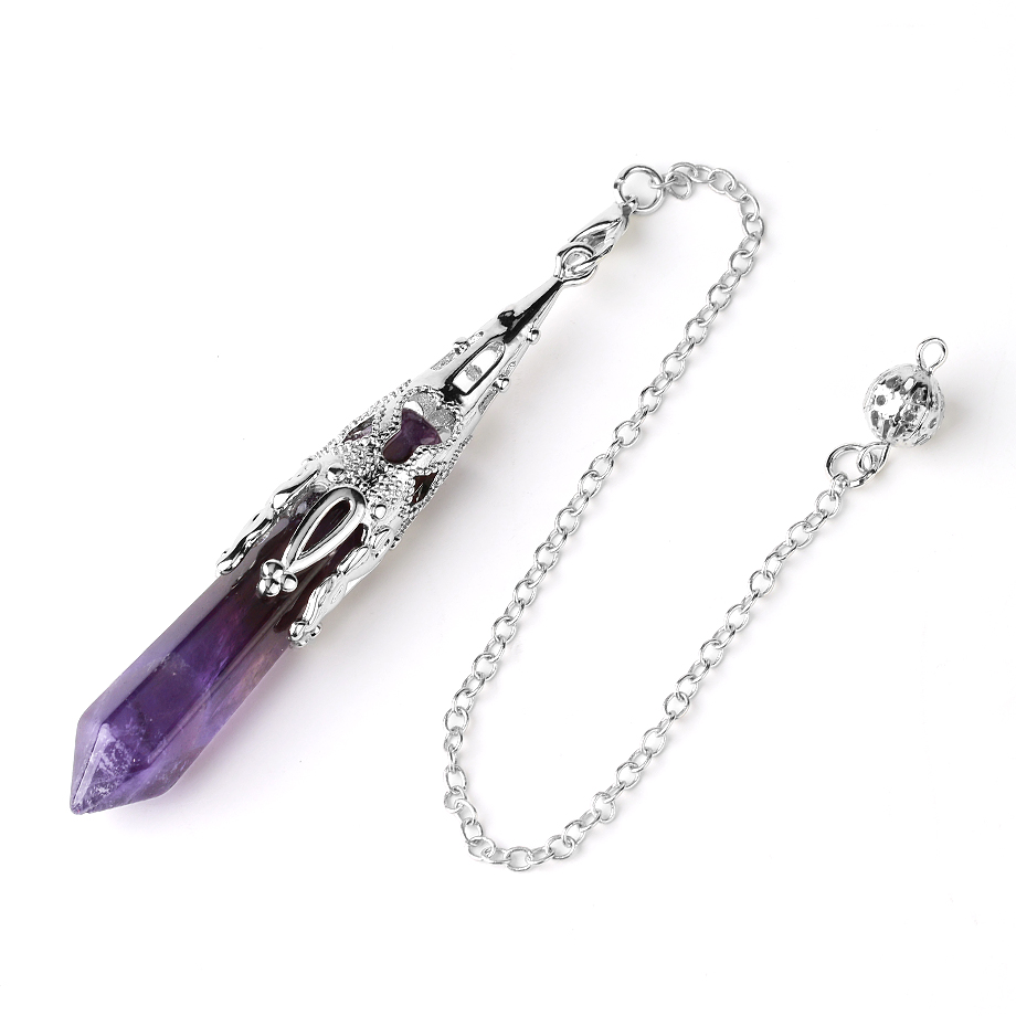 Pendule en Améthyste "Force & Sagesse"