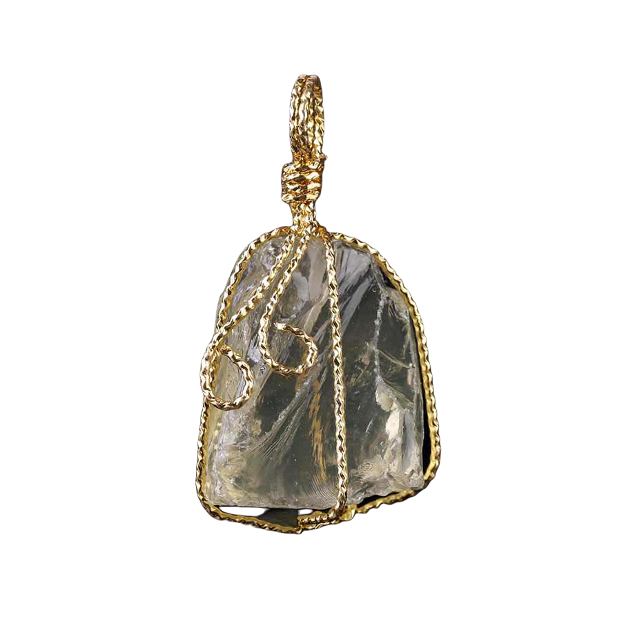 Pendentif en Citrine "Joie & Abondance"