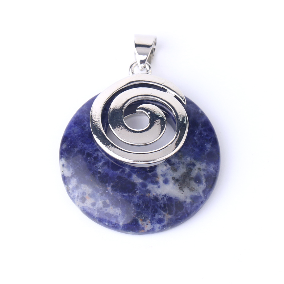 Pendentif Reiki en Sodalite "Humilité & Courage"