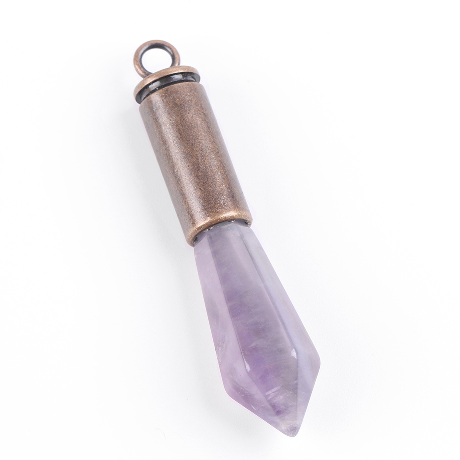 Pendentif Reiki en Améthyste "Force & Sagesse"