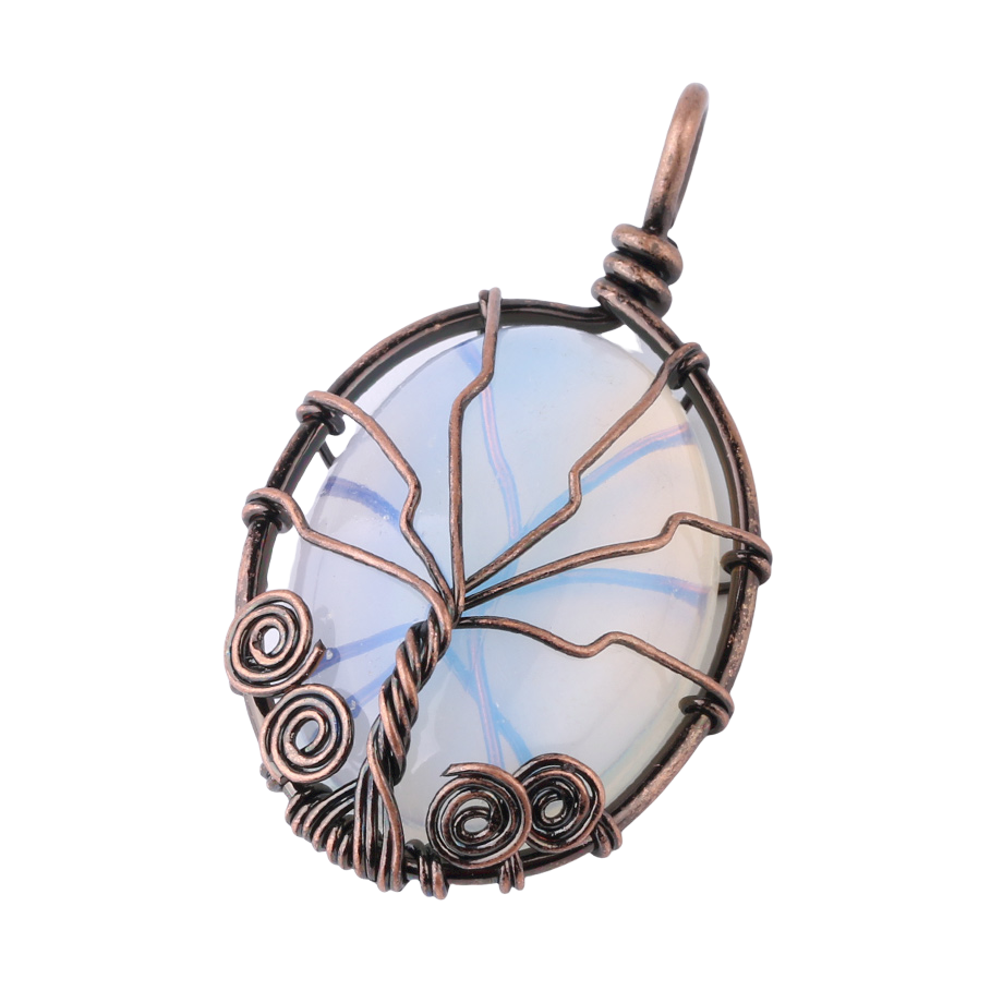 Pendentif Reiki en Opale "Créativité & Spontanéité"