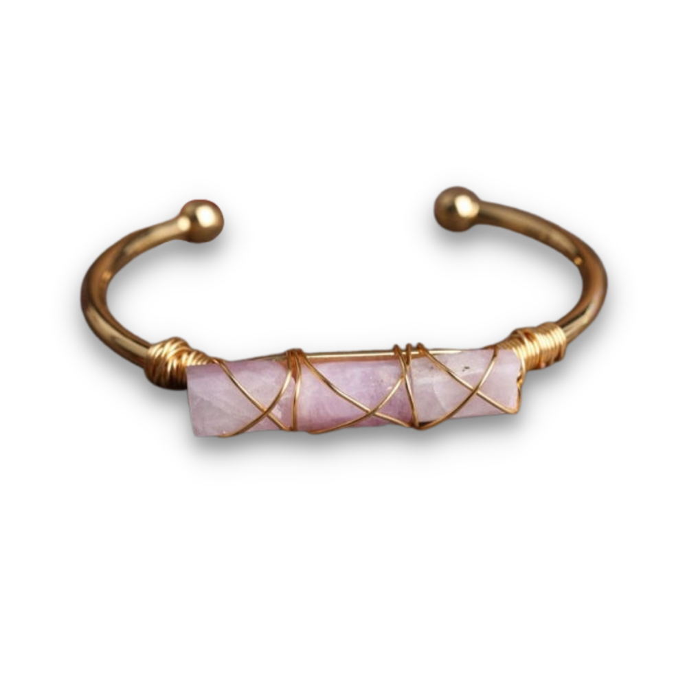 Bracelet en Kunzite "Relaxation & Concentration"