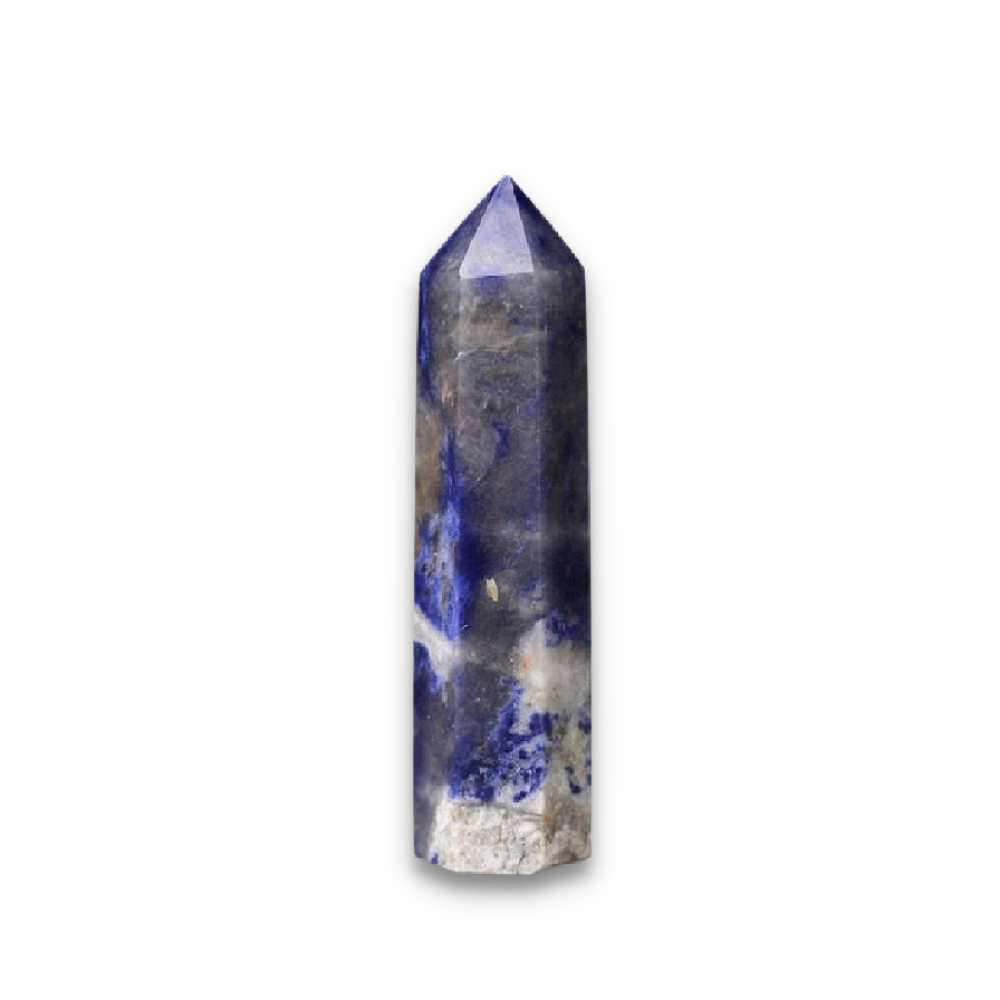 Obélisque Guérison en Sodalite "Humilité & Courage"