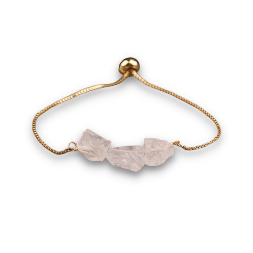 Bracelet en Quartz "Clairvoyance & Sagesse"