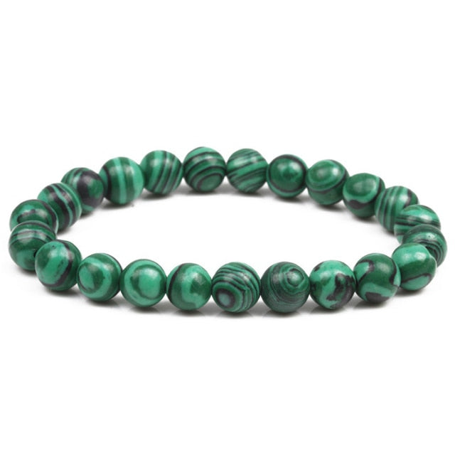 Bracelet Guérison en Malachite "Protection & Clairvoyance"