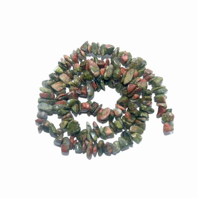 Bracelet Baroque en Unakite "Confiance & Sagesse"