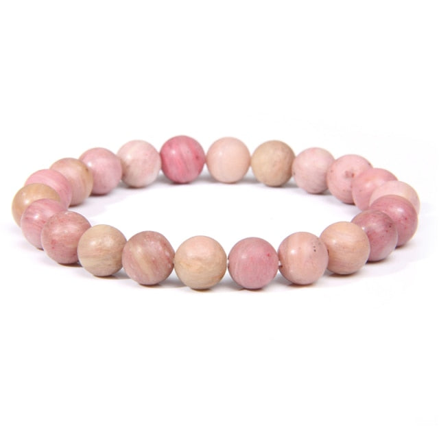 Bracelet en Rhodochrosite "Compassion & Amour"