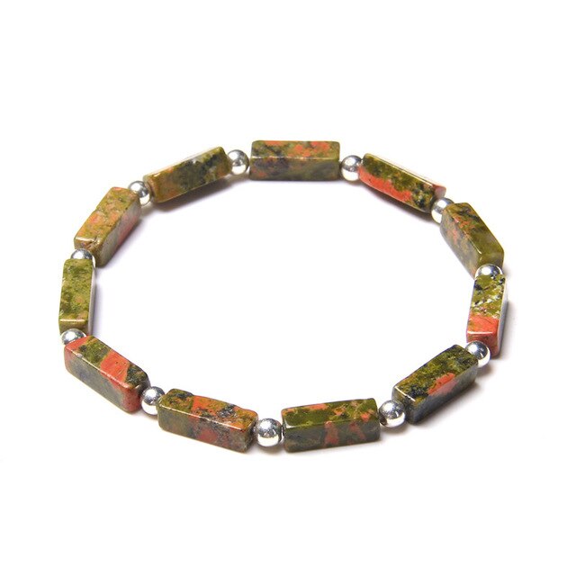 Bracelet en Unakite "Confiance & Sagesse"
