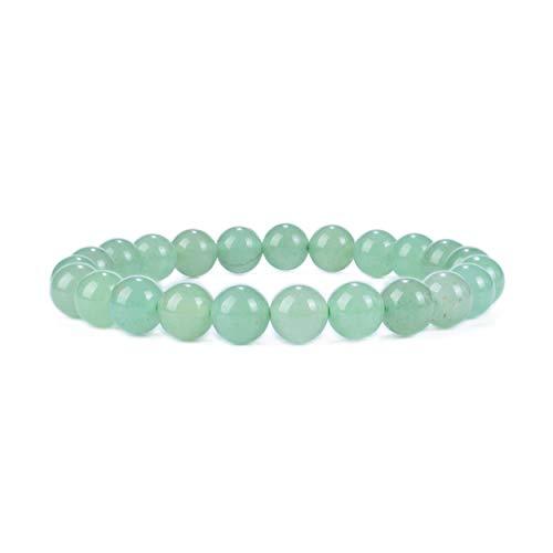 Bracelet Reiki en Aventurine verte "Développement & Épanouissement"