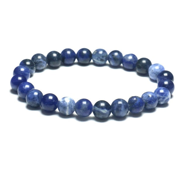 Bracelet Guérison en Sodalite "Humilité & Courage"