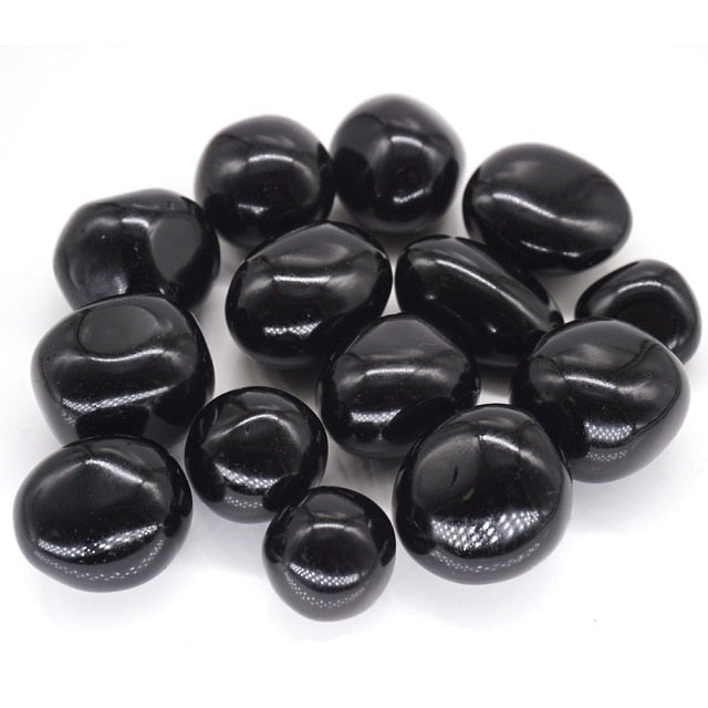 Pierres en Vrac Reiki en Obsidienne noire "Protection & Réconfort"