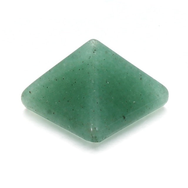 Pyramide Guérison en Aventurine verte "Développement & Épanouissement"