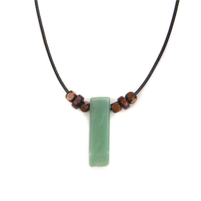 Cordon et son Pendentif Guérison en Aventurine "Chance & Fortune"